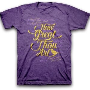 REDUCED!! "How Great Thou Art" Women's Christian T-Shirt